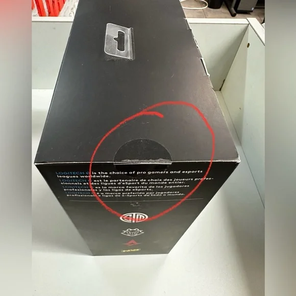 Gaming Team Logo Black Box